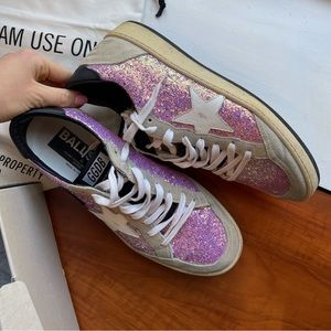 COPY - pink sparkly golden goose
